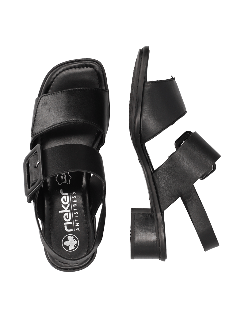 Rieker-sandály-černá