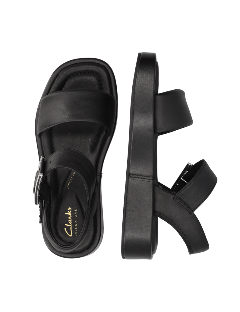 Clarks-sandály-černá