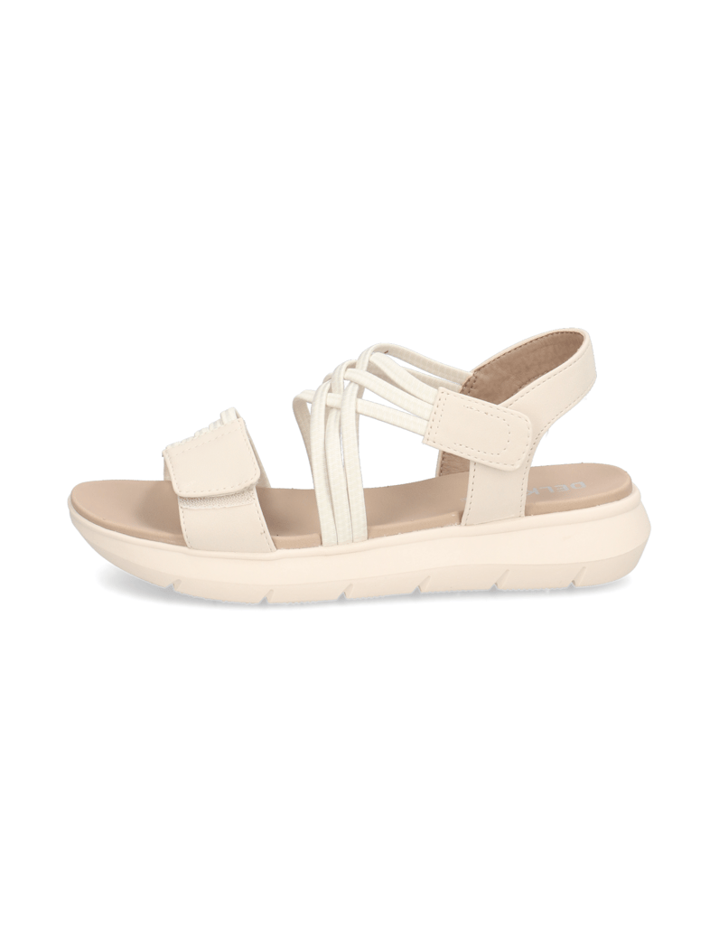 DELKA-Sandale-beige