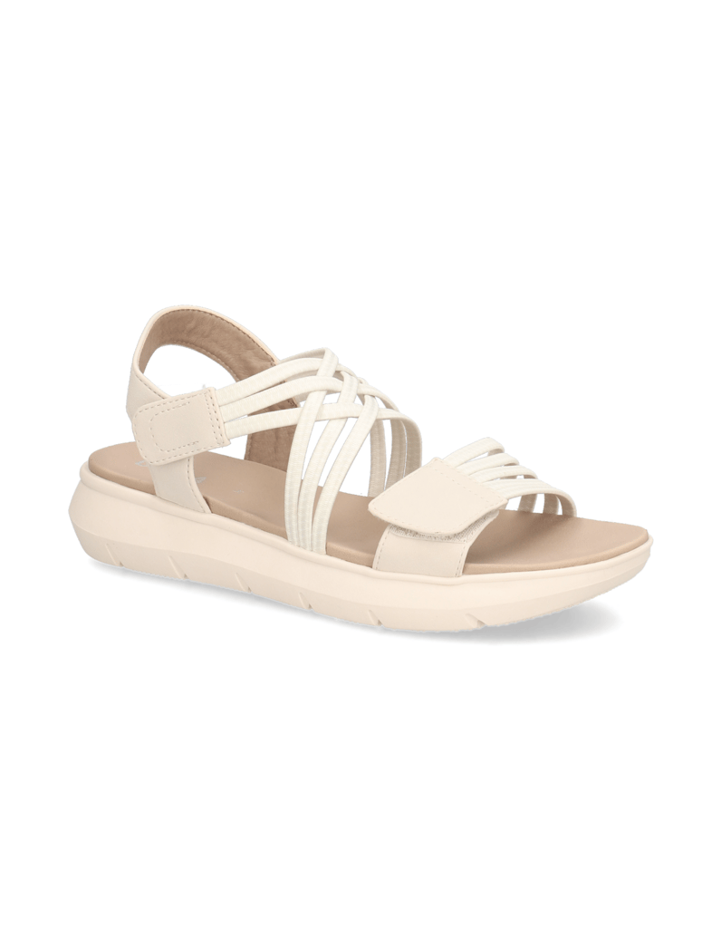 DELKA-Sandale-beige