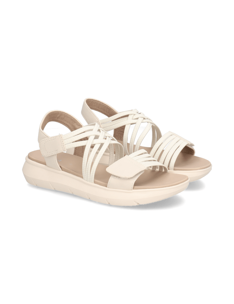 DELKA-Sandale-beige
