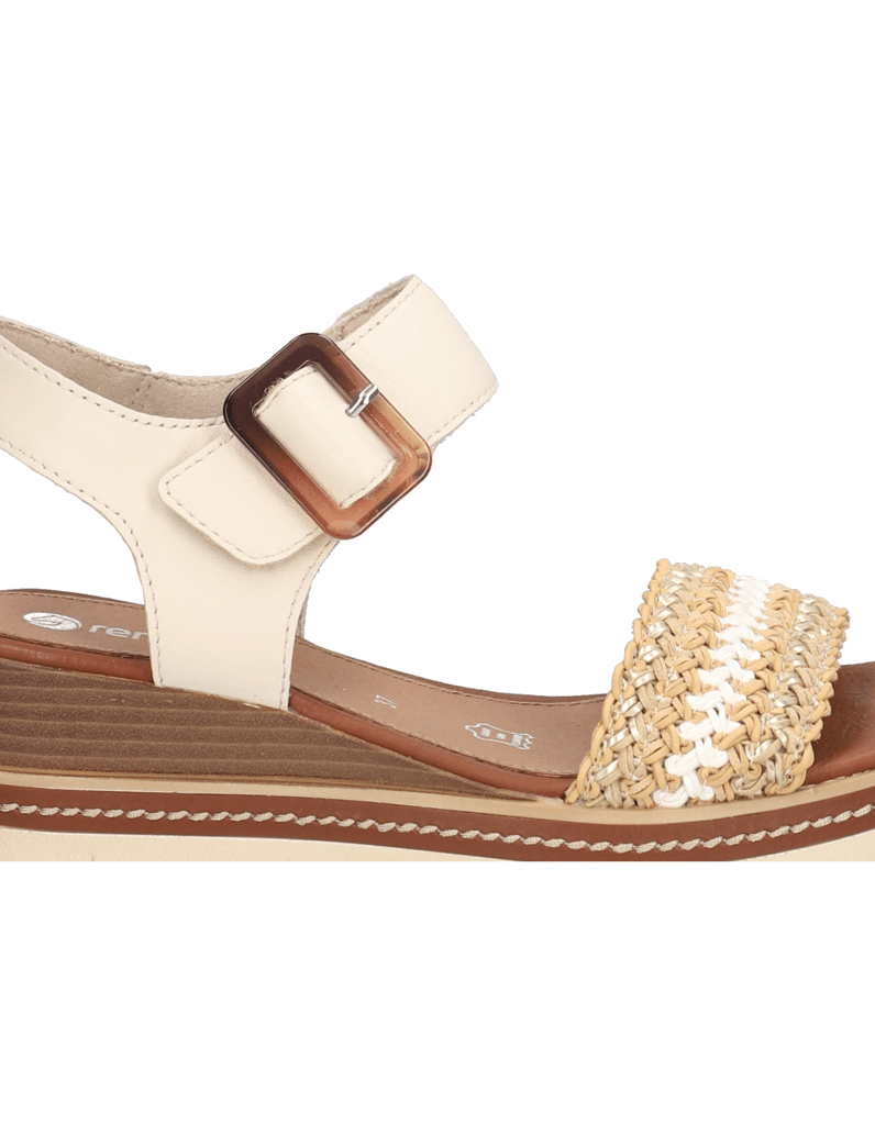 Remonte-kombinacija-usnja-sandali-s-polno-peto-bež