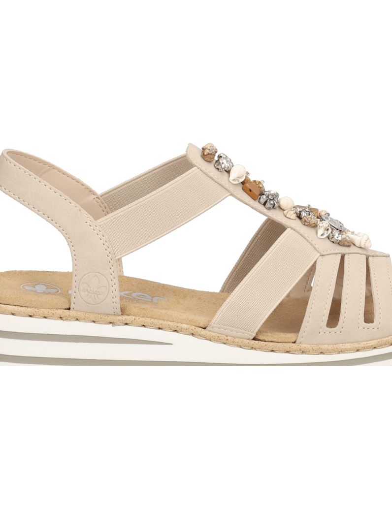 Rieker-sandály-na-klínku-modrá