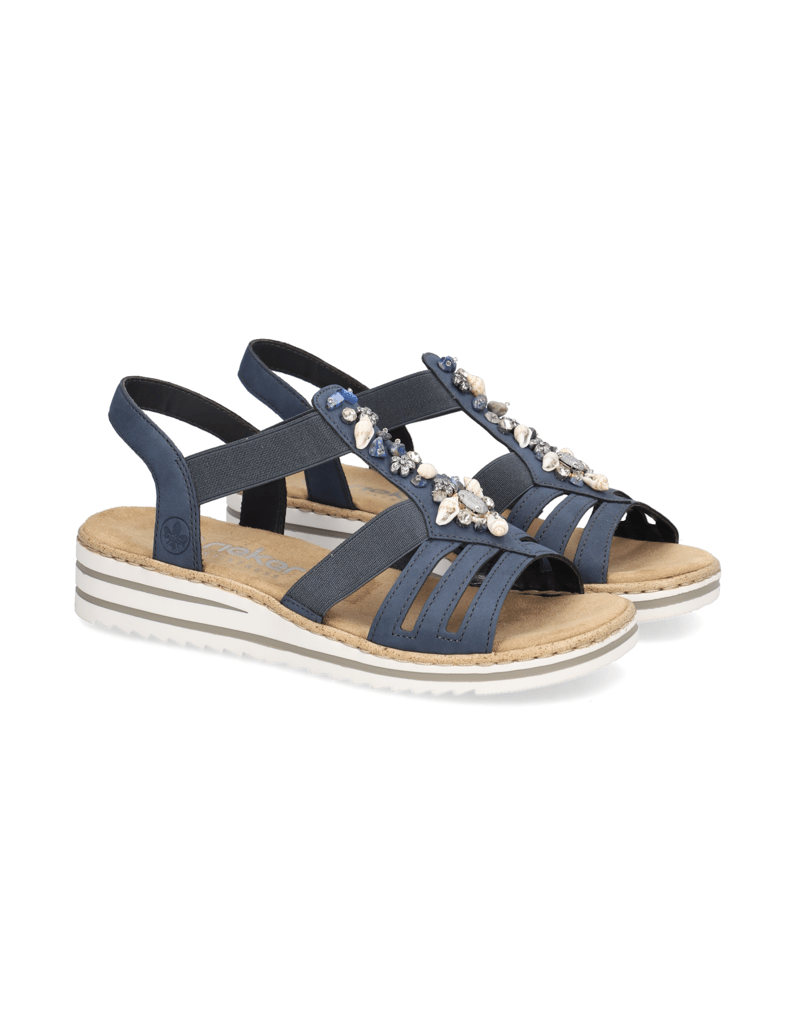 Rieker-sandály-modrá