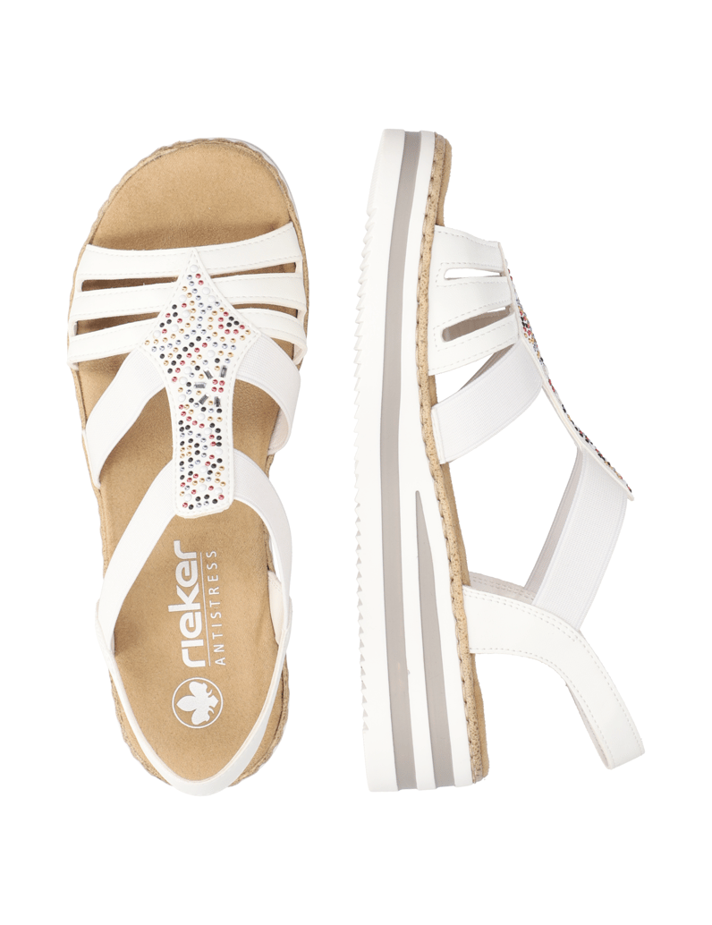 Rieker-Sandale-weiss