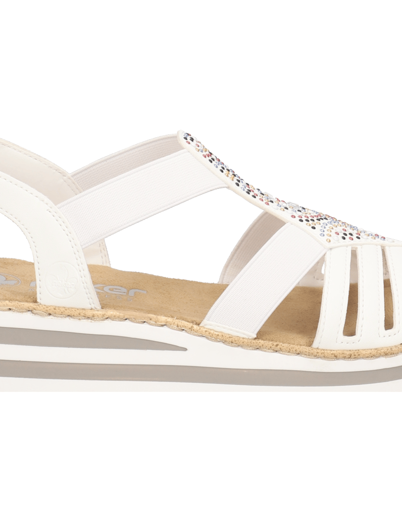 Rieker-Sandale-weiss