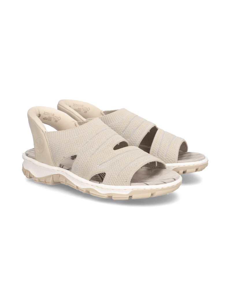 Rieker-tekstil-sandali-bež
