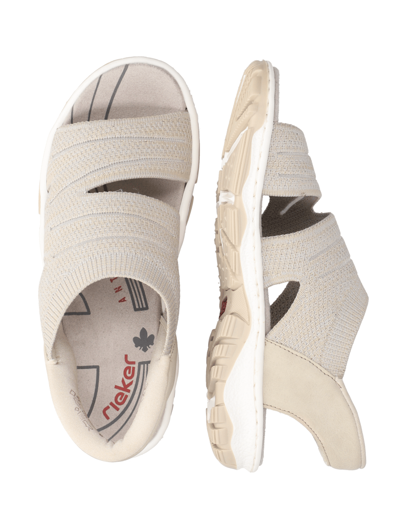 Rieker-tekstil-sandali-bež