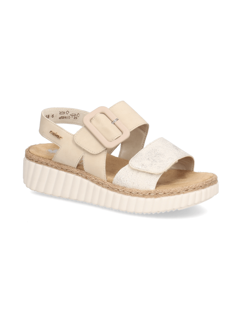 Rieker-Sandale-beige