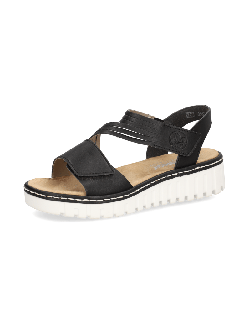 Rieker-sandály-černá