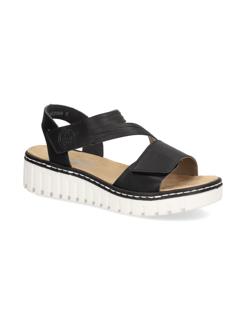 Rieker-sandály-černá