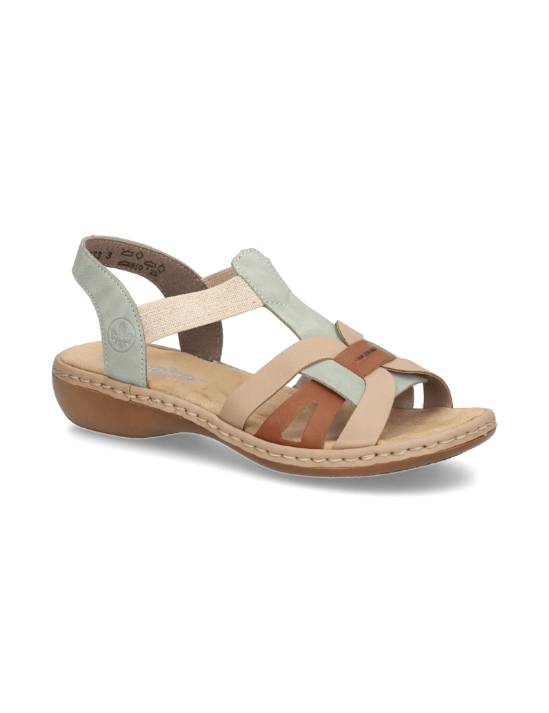 Rieker-sandály-zelená