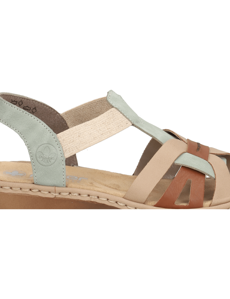 Rieker-sandály-zelená