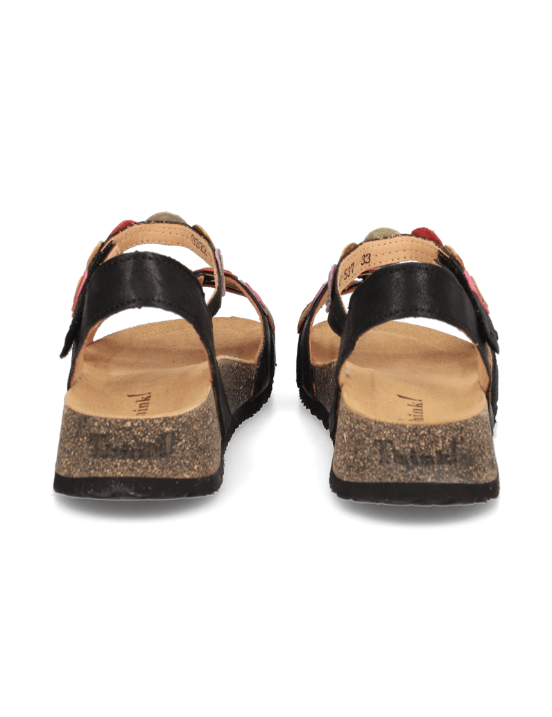 Think-Riemchensandale-KOAK-schwarz