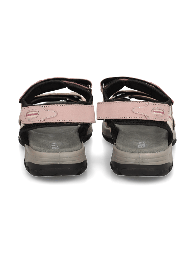 DELKA-nubuk-usnje-sandali-večbarvno