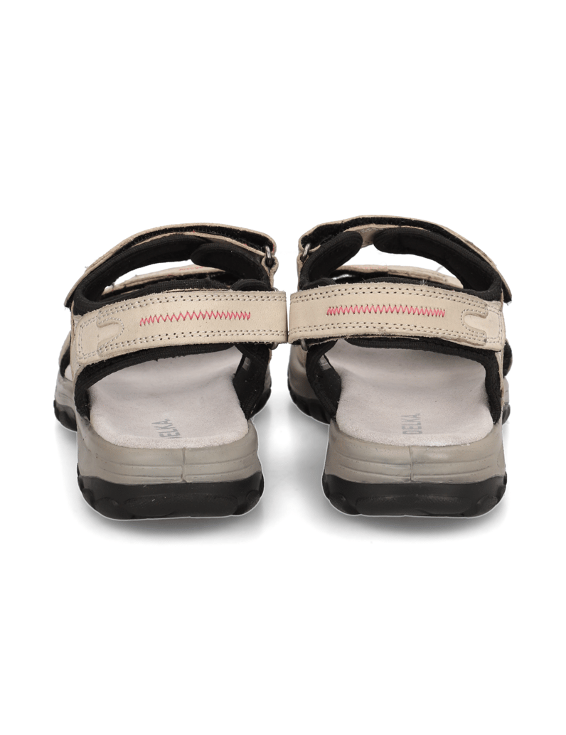 DELKA-Nubukleder-Sandale-beige