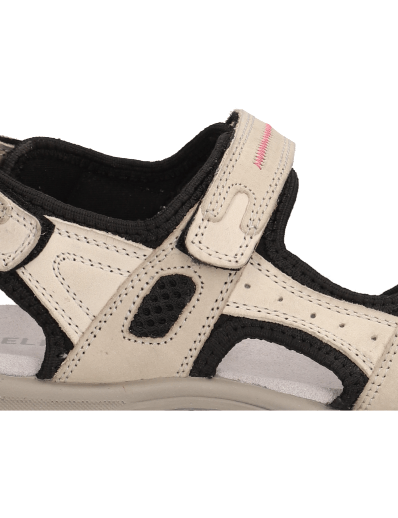 DELKA-Nubukleder-Sandale-beige
