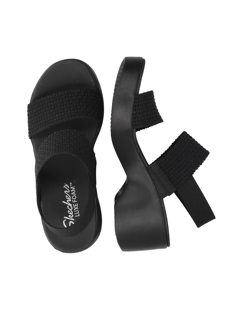 Skechers-sandále-čierna