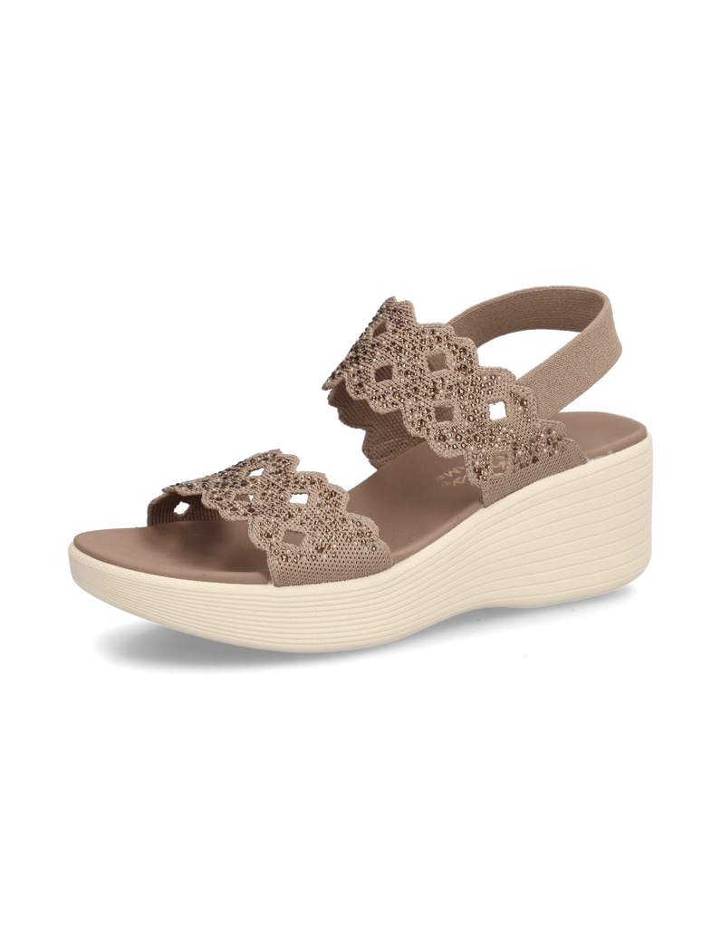 Skechers-sandály-černá