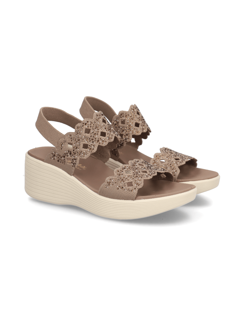Skechers-sandály-černá