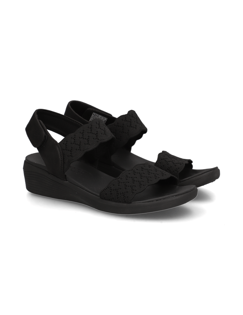 Skechers-sandály-černá