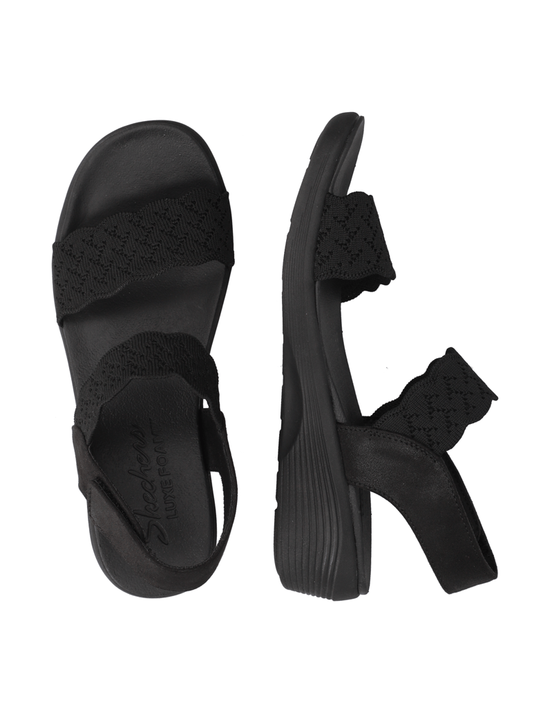 Skechers-sandály-černá