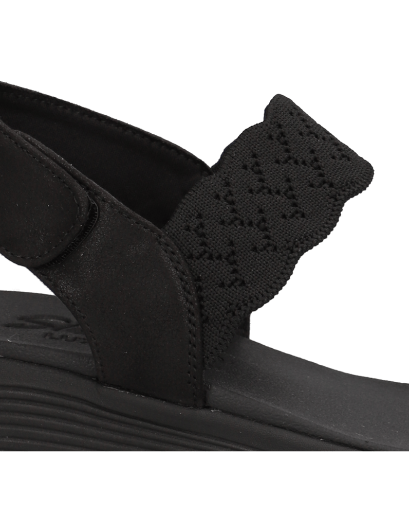 Skechers-sandály-černá