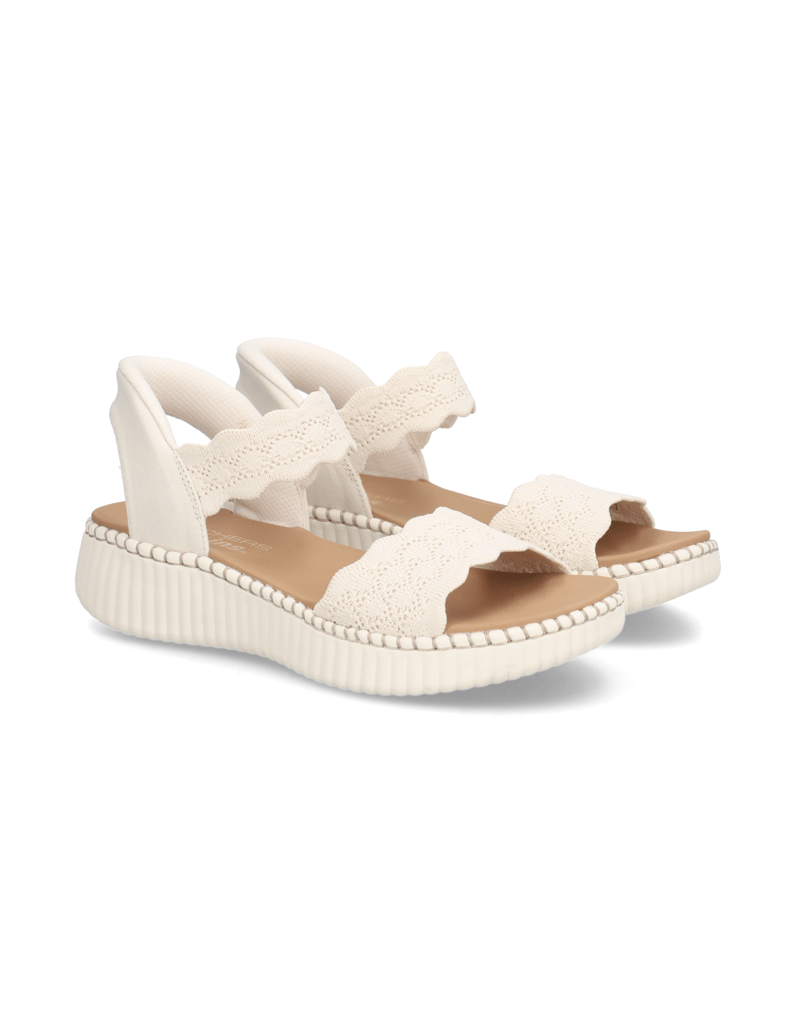 Skechers-sandále-biela