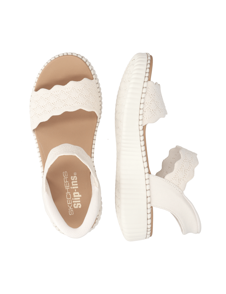 Skechers-sandále-biela