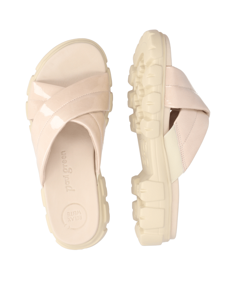 PAUL-GREEN-Lackleder-Pantoffel