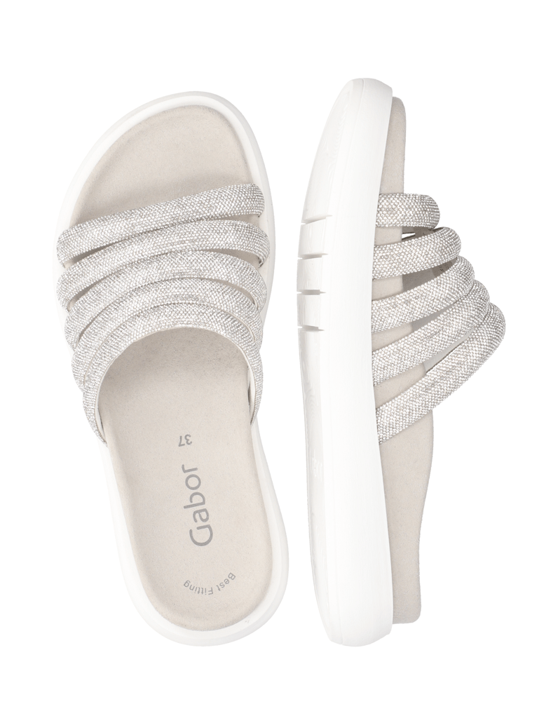 Gabor-Sonstige-Obermaterialien-Pantoffel-gold