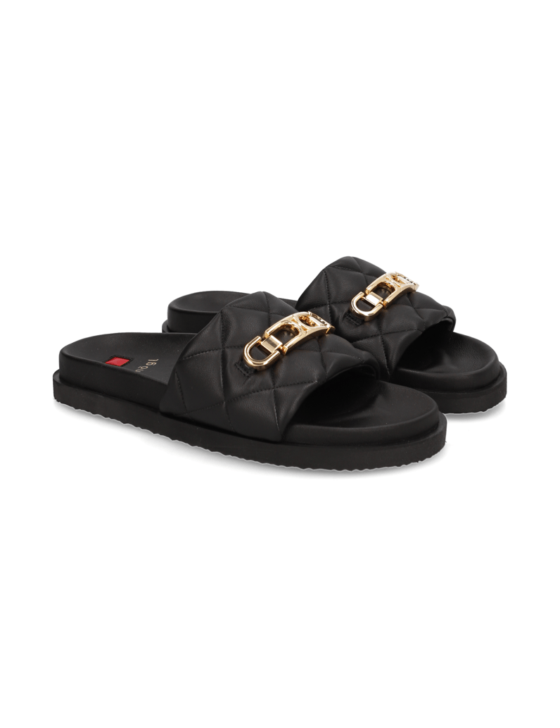 Högl-Glattleder-Pantoffel