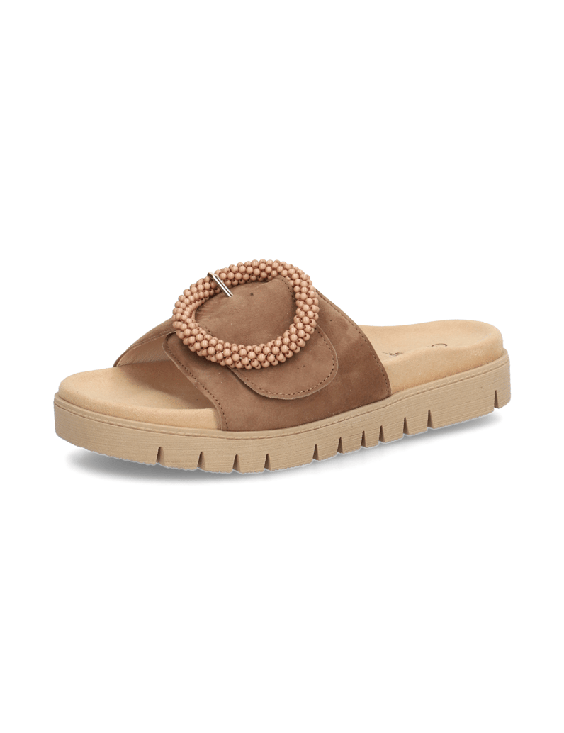 Gabor-Pantoffel-beige