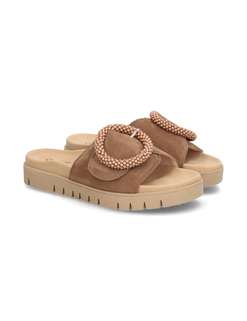 Gabor-Pantoffel-beige