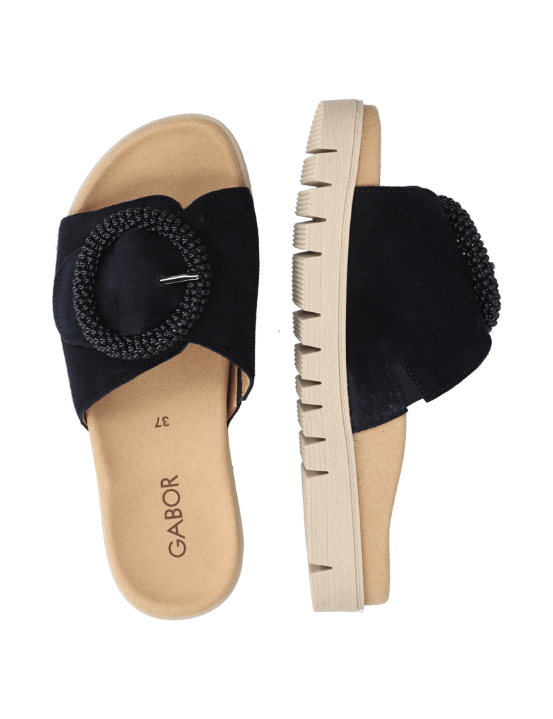 Gabor-Pantoffel-beige
