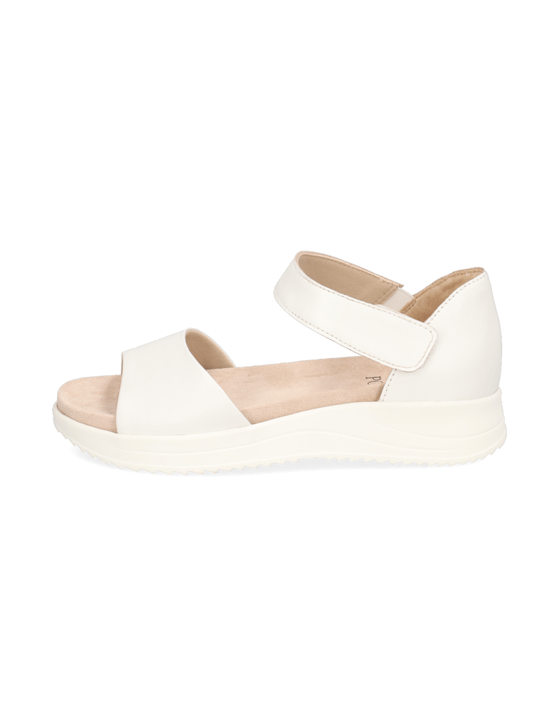 POE-hladká-kůže-sandály-bílá