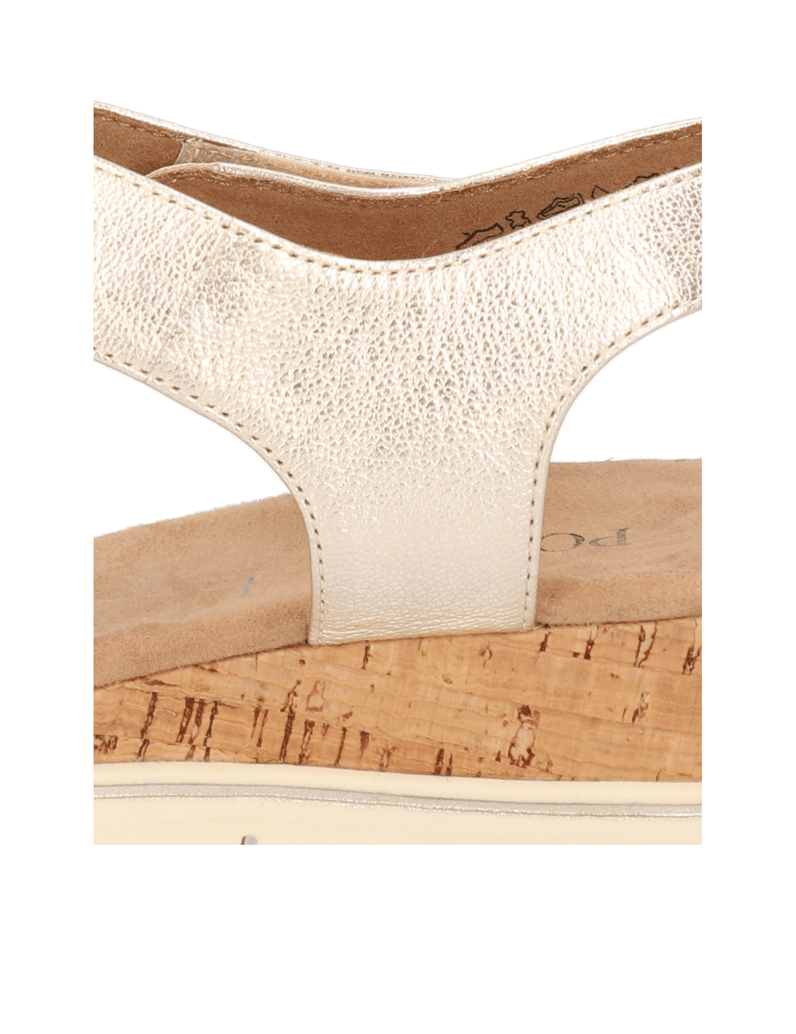 POE-Glattleder-Sandale