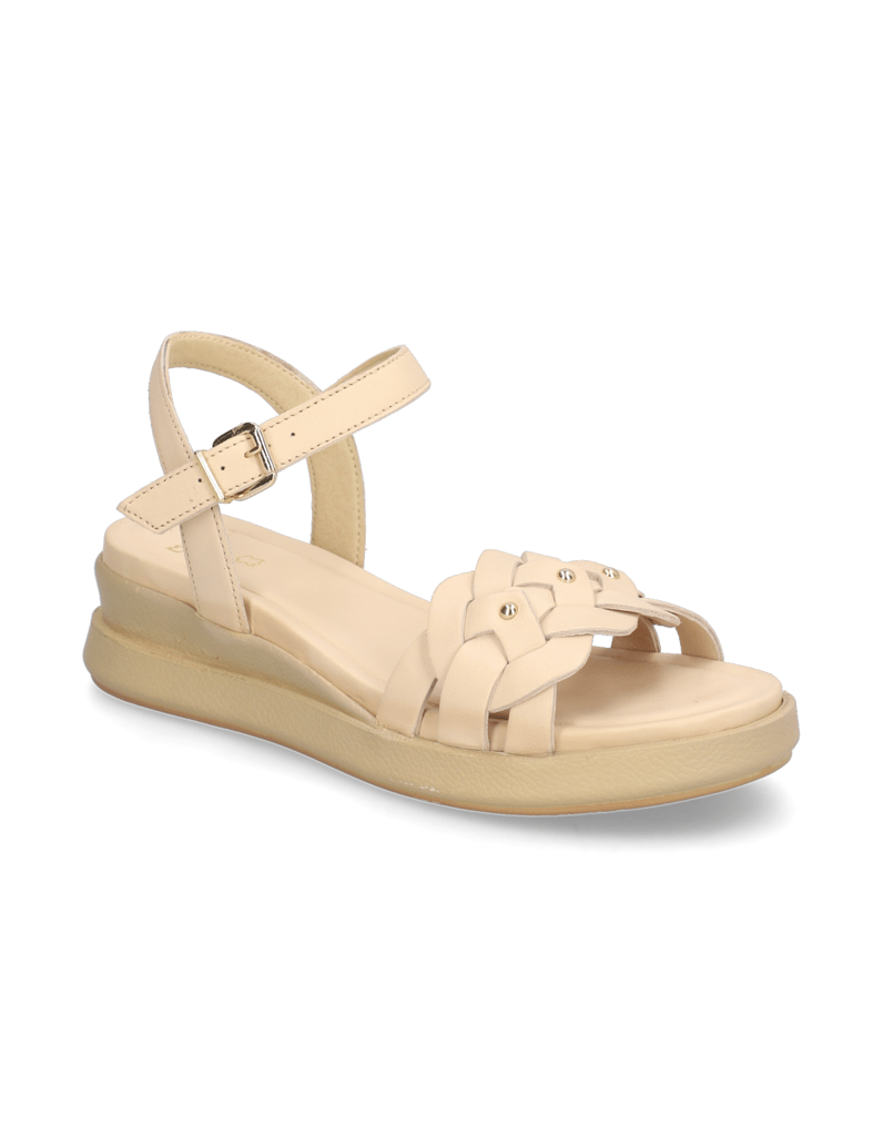 Minozzi-Glattleder-Sandale