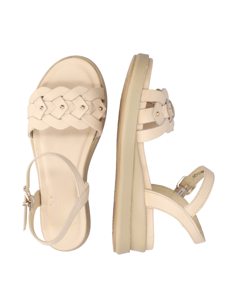 Minozzi-Glattleder-Sandale