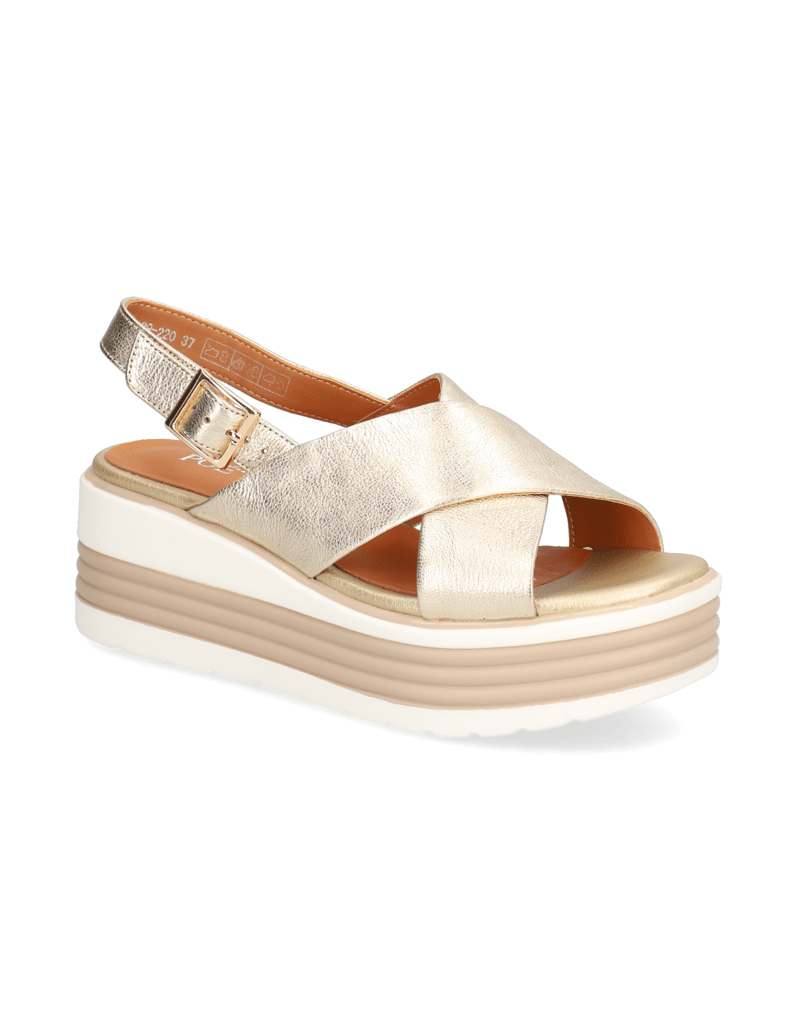 POE-Glattleder-Sandale