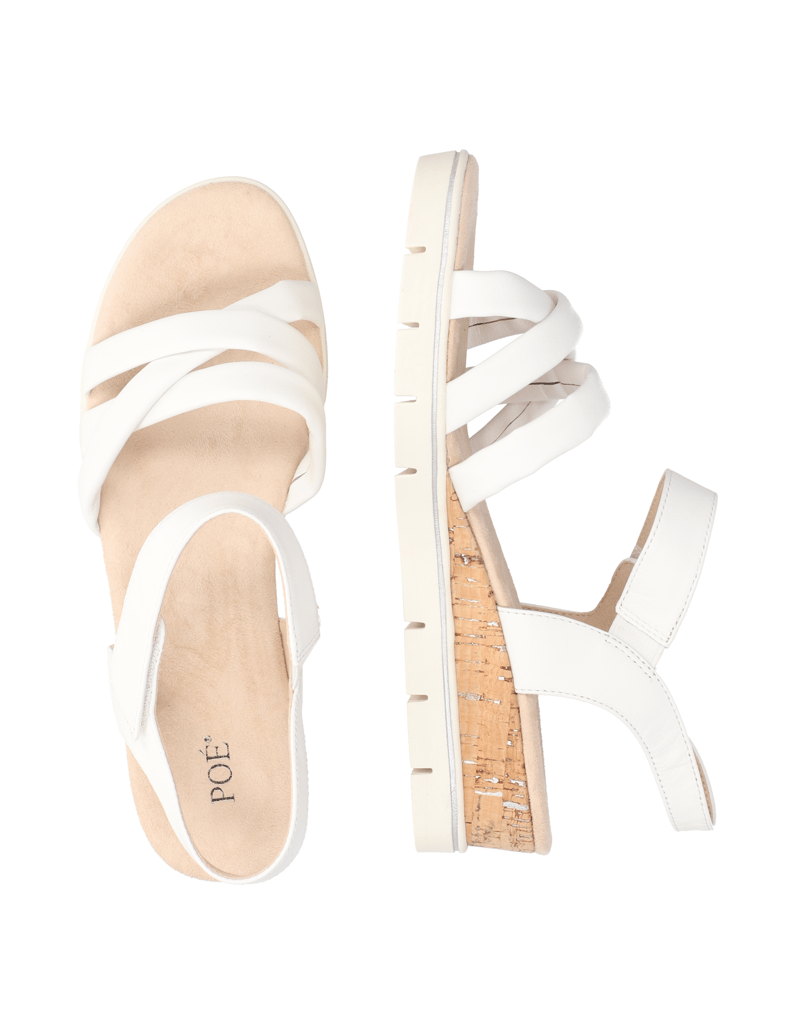 POE-hladká-kůže-sandály-na-klínku-bílá