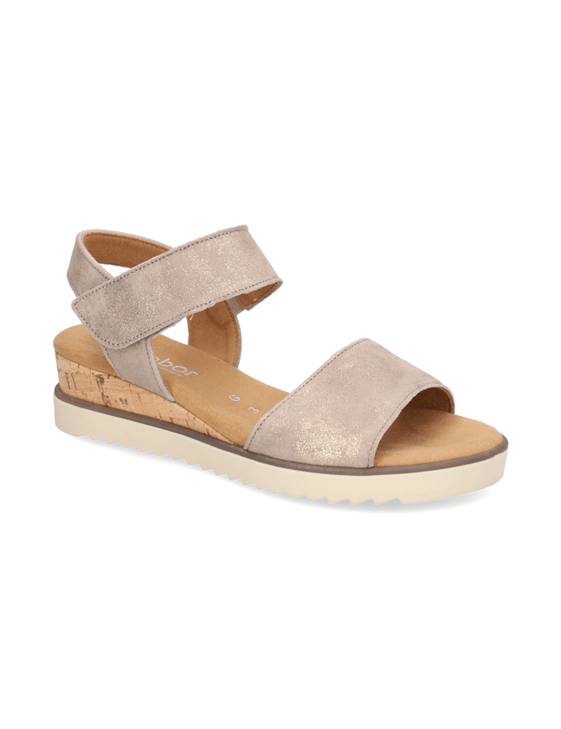 Gabor-Veloursleder-Sandale-grau