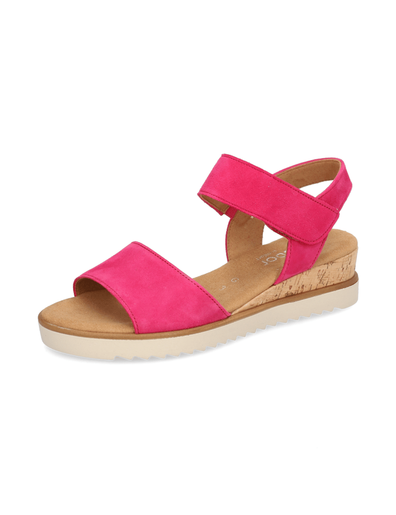 Gabor-Veloursleder-Sandale-grau