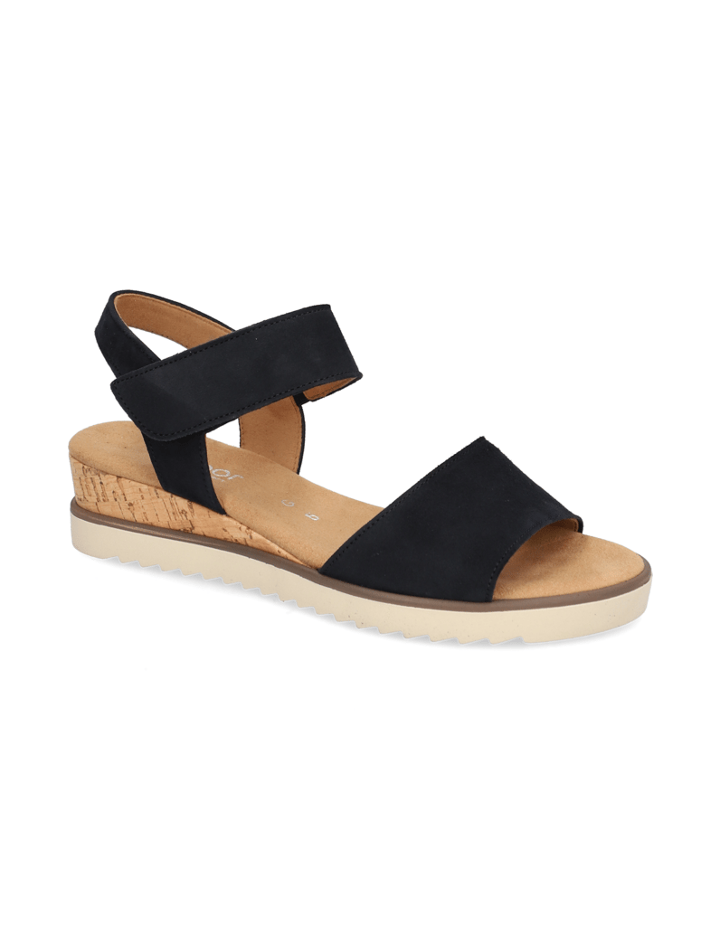 Gabor-Veloursleder-Sandale-grau