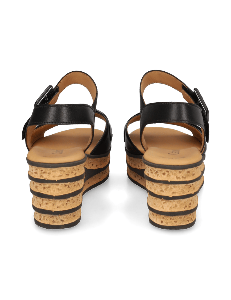 Gabor-hladká-kůže-sandály-na-klínku