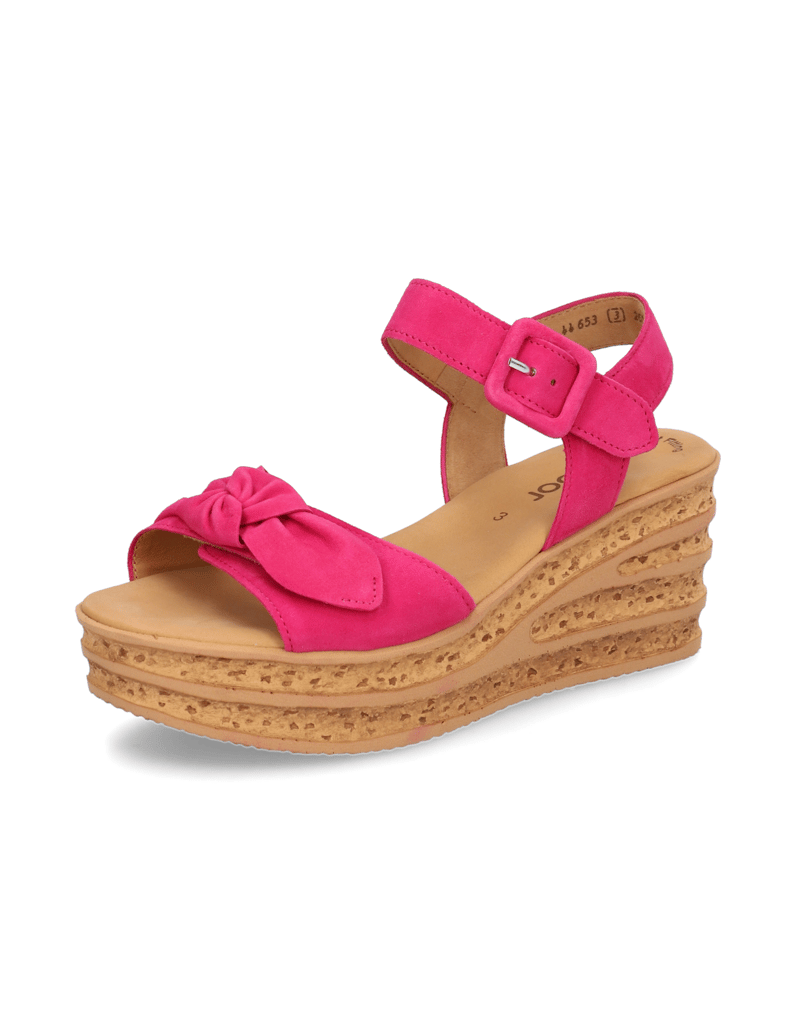 Gabor-Veloursleder-Keilsandale-pink