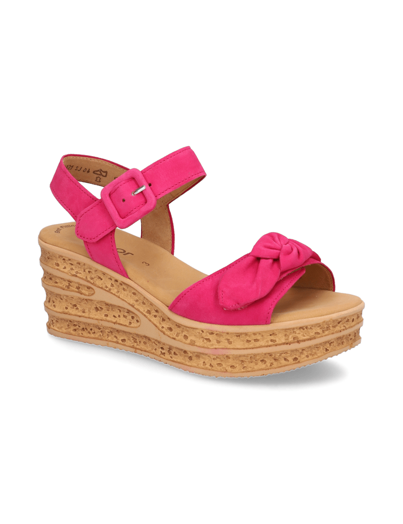 Gabor-Veloursleder-Keilsandale-pink