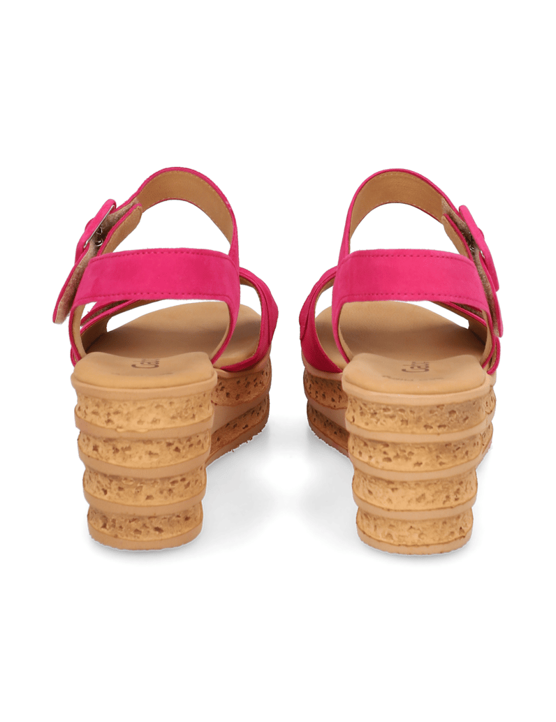 Gabor-Veloursleder-Keilsandale-pink