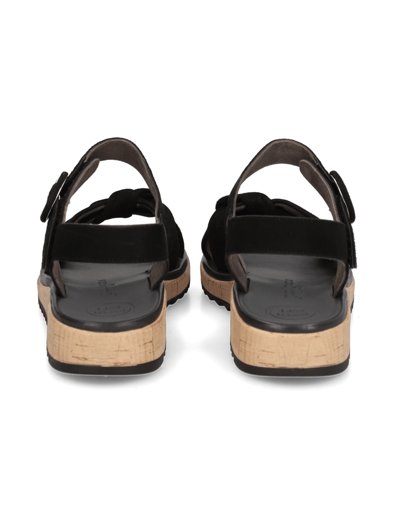 PAUL-GREEN-Veloursleder-Sandale-beige