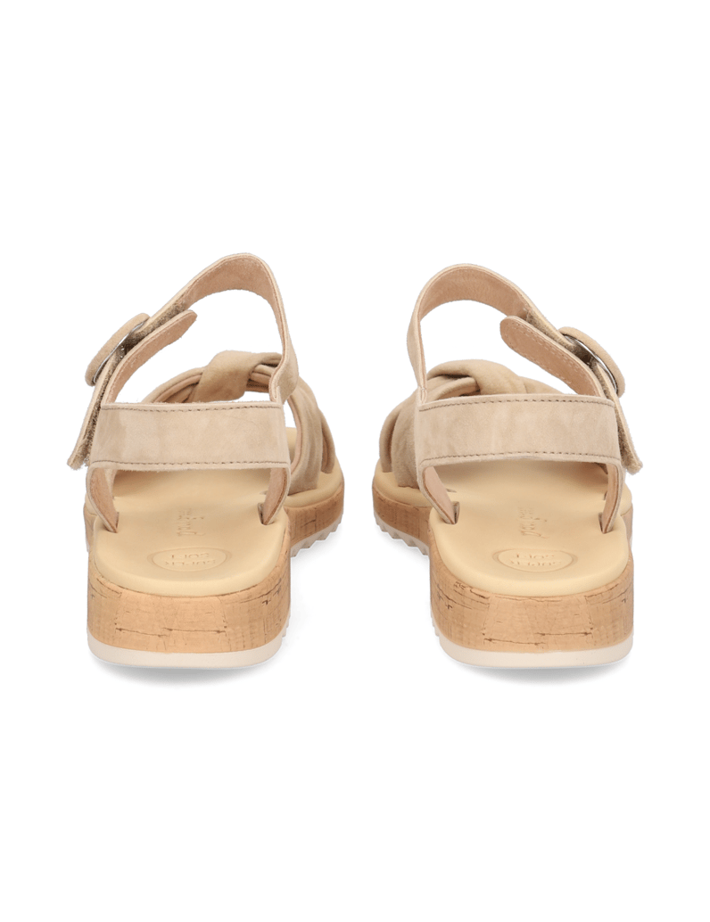 PAUL-GREEN-Veloursleder-Sandale-beige